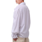 BPURB Pirate & Gothic  Costume Men'S Vintage Shirt