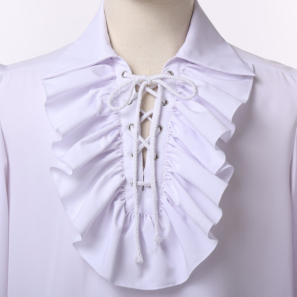 BPURB Pirate & Gothic  Costume Men'S Vintage Shirt