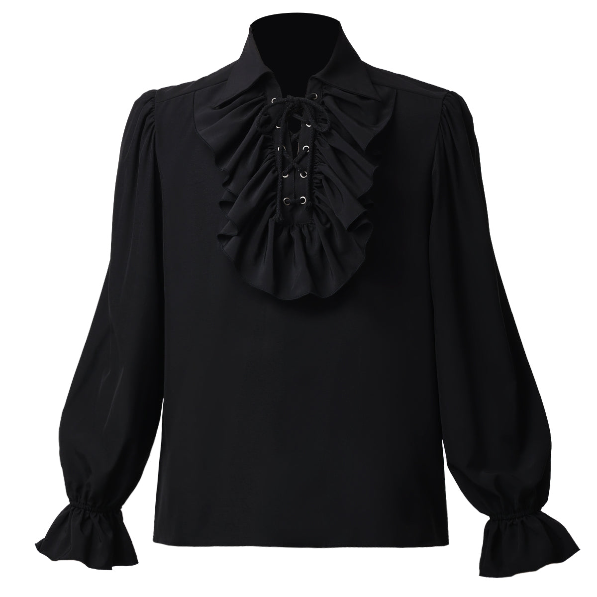 BPURB Pirate & Gothic  Costume Men'S Vintage Shirt