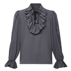 BPURB Pirate & Gothic  Costume Men'S Vintage Shirt