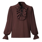 BPURB Pirate & Gothic  Costume Men'S Vintage Shirt