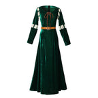 BPURB Medieval Princess Gown Merida Cosplay Dress