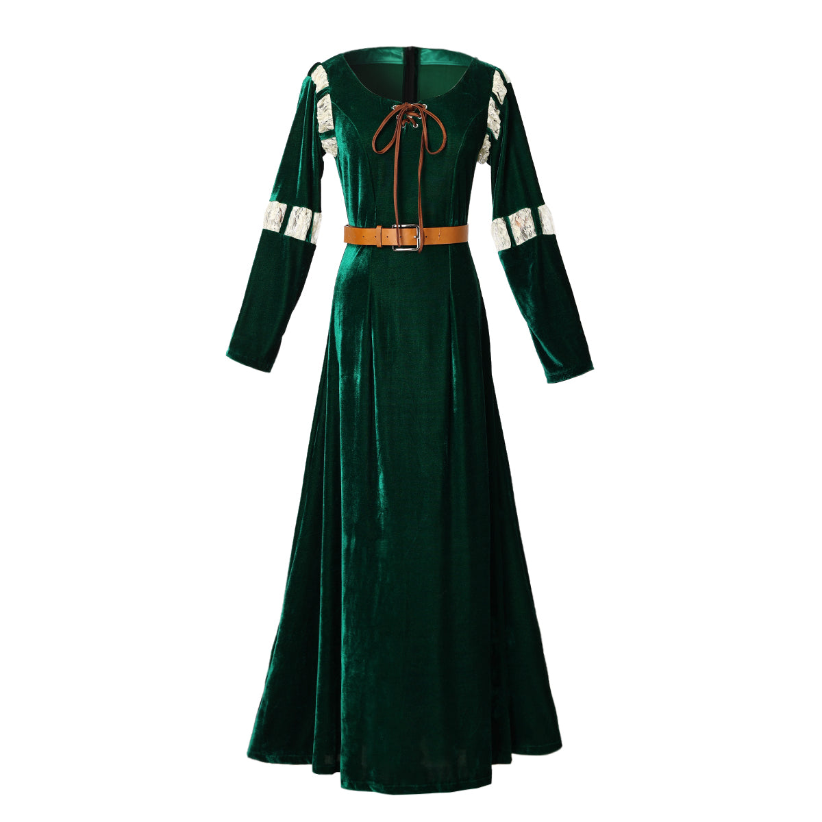 BPURB Medieval Princess Gown Merida Cosplay Dress