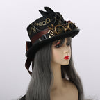BPURB Vintage Goggles & Gear Steampunk Top Hat