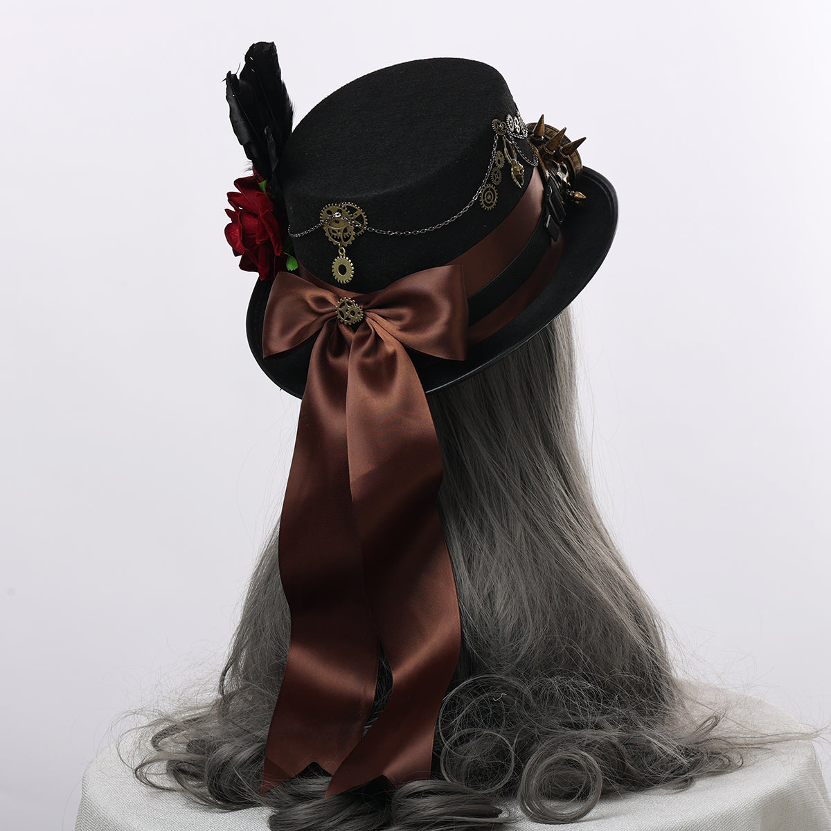 BPURB Vintage Goggles & Gear Steampunk Top Hat