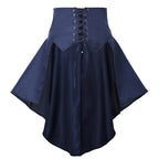 BPURB Pirate & Victorian Ruffle Women Steampunk Skirt