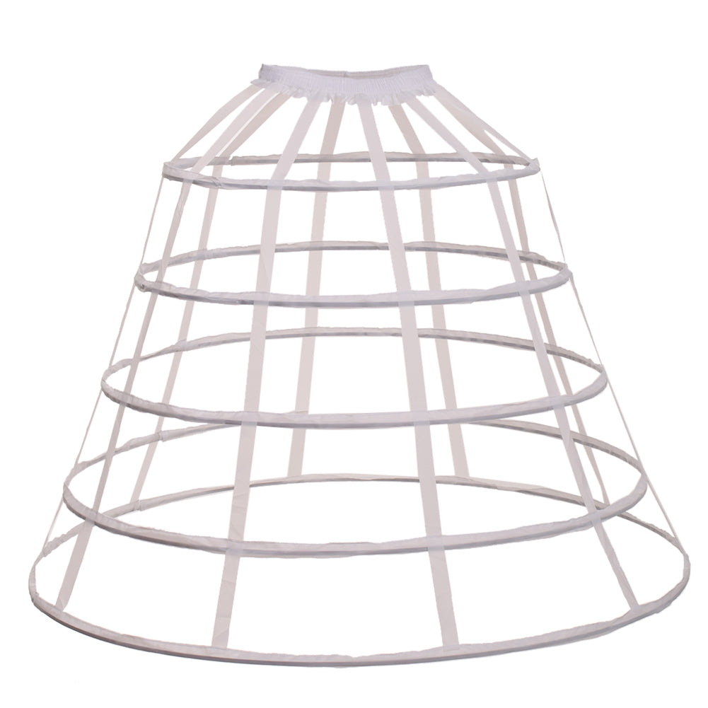BPURB  Women's Crinoline Cage Victorian Hoop Skirt