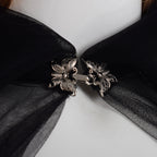 BPURB Women's Bridal & Hooded Cloak Tulle Cape